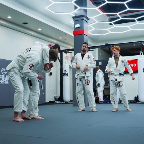 Adult Brazilian Jiu-Jitsu training fundamentals for self-defense in Novi Michigan