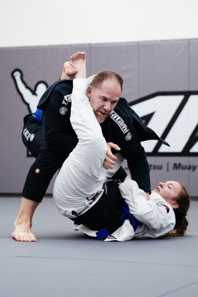 Adults training Brazilian Jiu-Jitsu in Novi Michigan